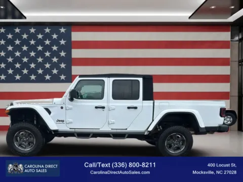 White 2021 Jeep Gladiator Rubicon Pickup 4D 5 ft for sale in Mocksville, NC