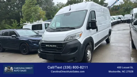 White 2023 Ram ProMaster Cargo Van 2500 High Roof Van 3D for sale in Mocksville, NC