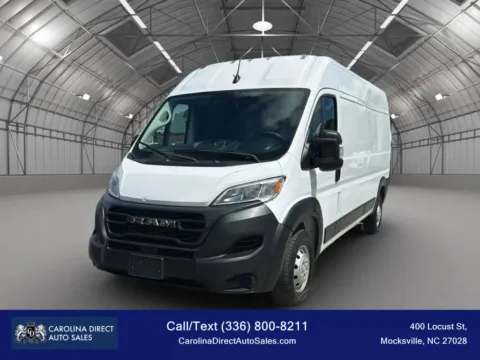 White 2023 Ram ProMaster Cargo Van 2500 High Roof Van 3D for sale in Mocksville, NC