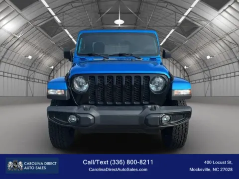 Photos of 2021 Jeep Gladiator Willys Pickup 4D 5 ft for sale in Mocksville, NC at Carolina Direct Auto Sales