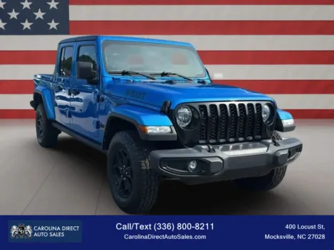 Another view of 2021 Jeep Gladiator Willys Pickup 4D 5 ft for sale in Mocksville, NC at Carolina Direct Auto Sales