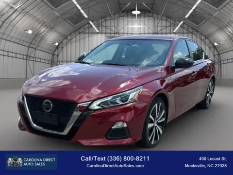 Red 2022 Nissan Altima 2.5 SR Sedan 4D for sale in Mocksville, NC