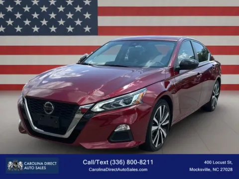 Red 2022 Nissan Altima 2.5 SR Sedan 4D for sale in Mocksville, NC