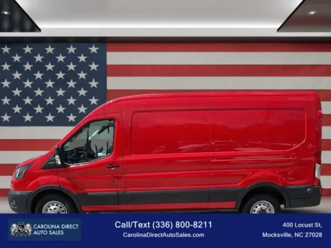 Red 2020 Ford Transit 250 Cargo Van Medium Roof w/LWB Van 3D for sale in Mocksville, NC