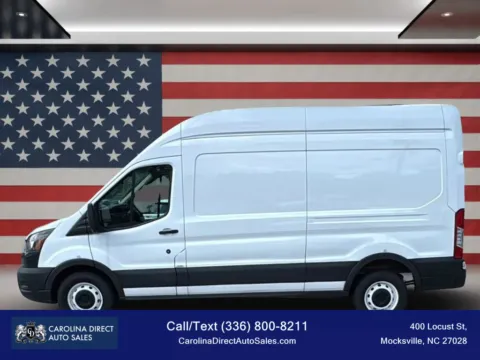 White 2021 Ford Transit 250 Cargo Van High Roof Van 3D for sale in Mocksville, NC