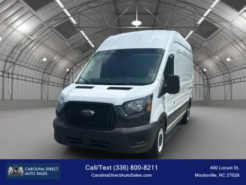 White 2021 Ford Transit 250 Cargo Van High Roof Van 3D for sale in Mocksville, NC