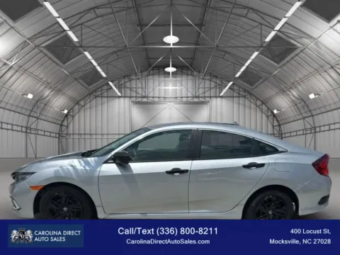 Silver 2021 Honda Civic LX Sedan 4D for sale in Mocksville, NC