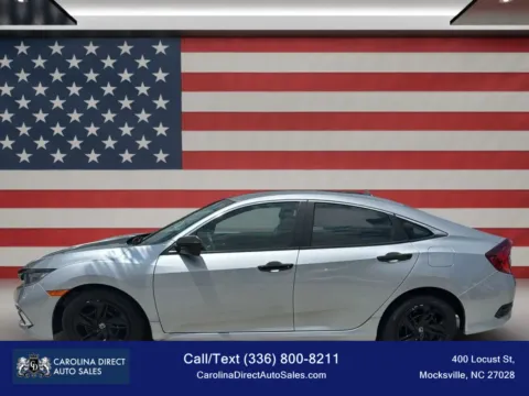 Silver 2021 Honda Civic LX Sedan 4D for sale in Mocksville, NC