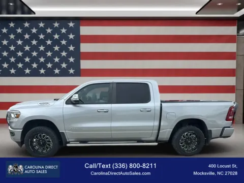 Silver 2019 Ram 1500 Crew Cab Big Horn Pickup 4D 5 1/2 ft for sale in Mocksville, NC