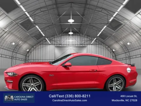 Red 2019 Ford Mustang GT Premium Coupe 2D for sale in Mocksville, NC