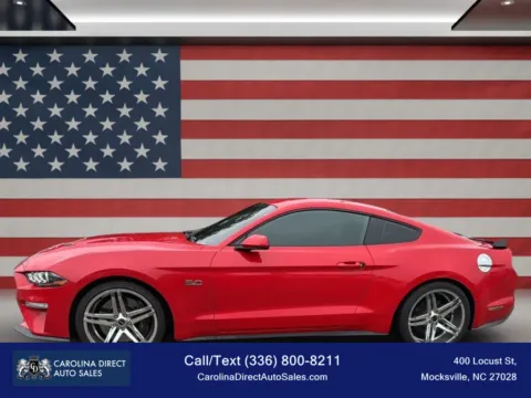 Red 2019 Ford Mustang GT Premium Coupe 2D for sale in Mocksville, NC
