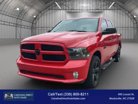 Red 2018 Ram 1500 Crew Cab Express Pickup 4D 5 1/2 ft for sale in Mocksville, NC