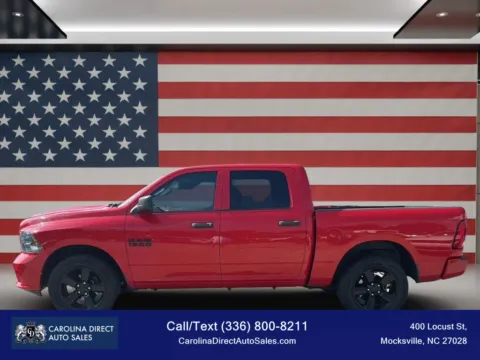 Red 2018 Ram 1500 Crew Cab Express Pickup 4D 5 1/2 ft for sale in Mocksville, NC