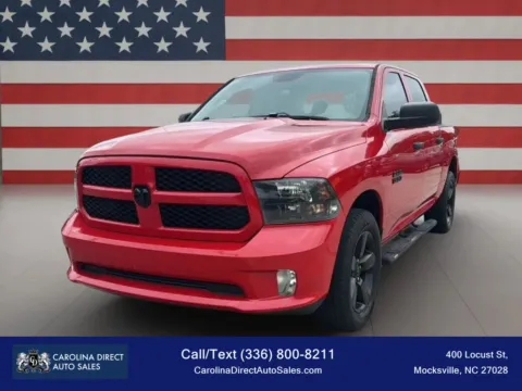 Red 2018 Ram 1500 Crew Cab Express Pickup 4D 5 1/2 ft for sale in Mocksville, NC