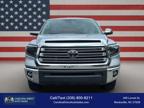 Photos of 2020 Toyota Tundra CrewMax Limited Pickup 4D 5 1/2 ft for sale in Mocksville, NC at Carolina Direct Auto Sales