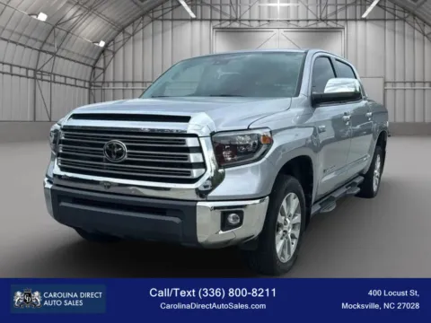 Silver 2020 Toyota Tundra CrewMax Limited Pickup 4D 5 1/2 ft for sale in Mocksville, NC