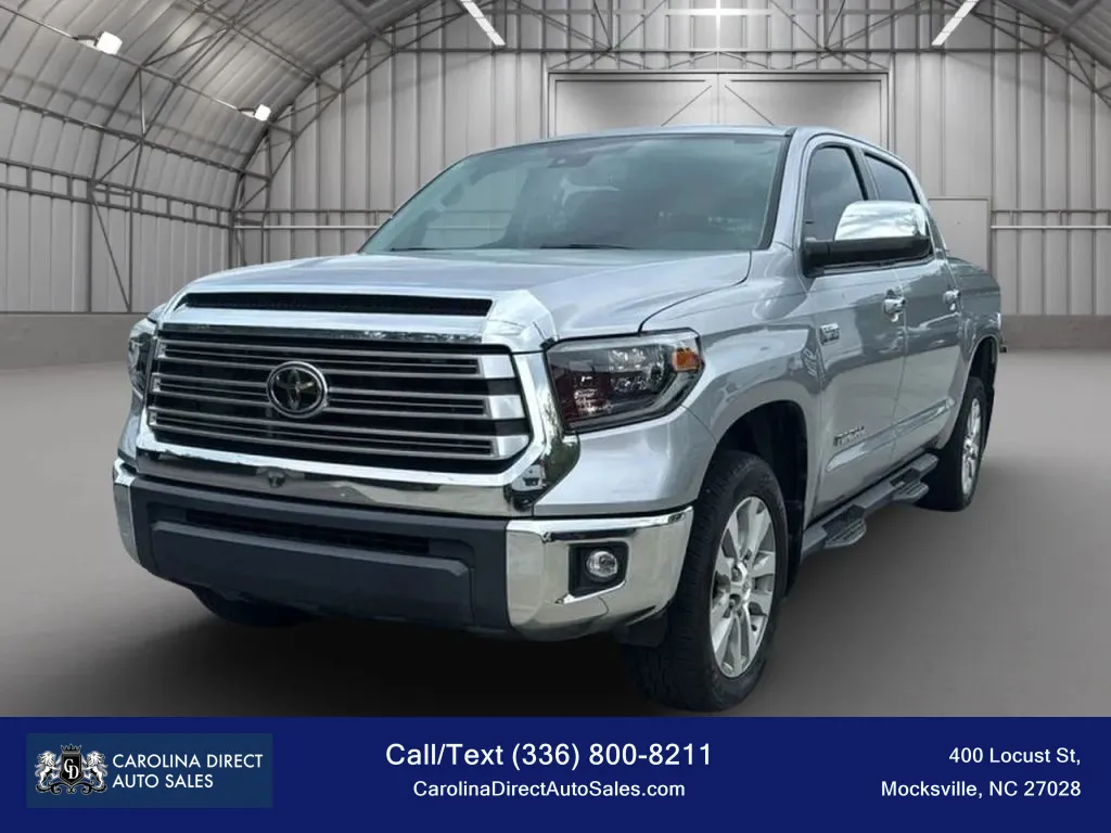 Silver 2020 Toyota Tundra CrewMax Limited Pickup 4D 5 1/2 ft for sale in Mocksville, NC