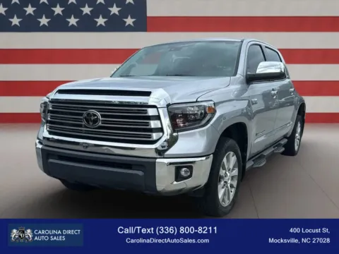 Silver 2020 Toyota Tundra CrewMax Limited Pickup 4D 5 1/2 ft for sale in Mocksville, NC