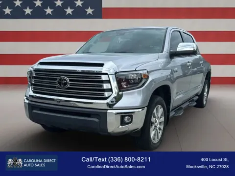 Silver 2020 Toyota Tundra CrewMax Limited Pickup 4D 5 1/2 ft for sale in Mocksville, NC