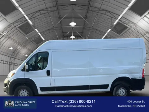 Yellow 2023 Ram ProMaster Cargo Van 2500 High Roof Van 3D for sale in Mocksville, NC