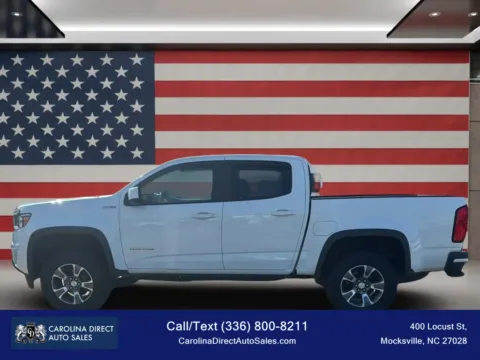 White 2017 Chevrolet Colorado Crew Cab Z71 Pickup 4D 5 ft for sale in Mocksville, NC