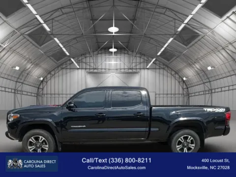 Black 2018 Toyota Tacoma Double Cab SR5 Pickup 4D 6 ft for sale in Mocksville, NC