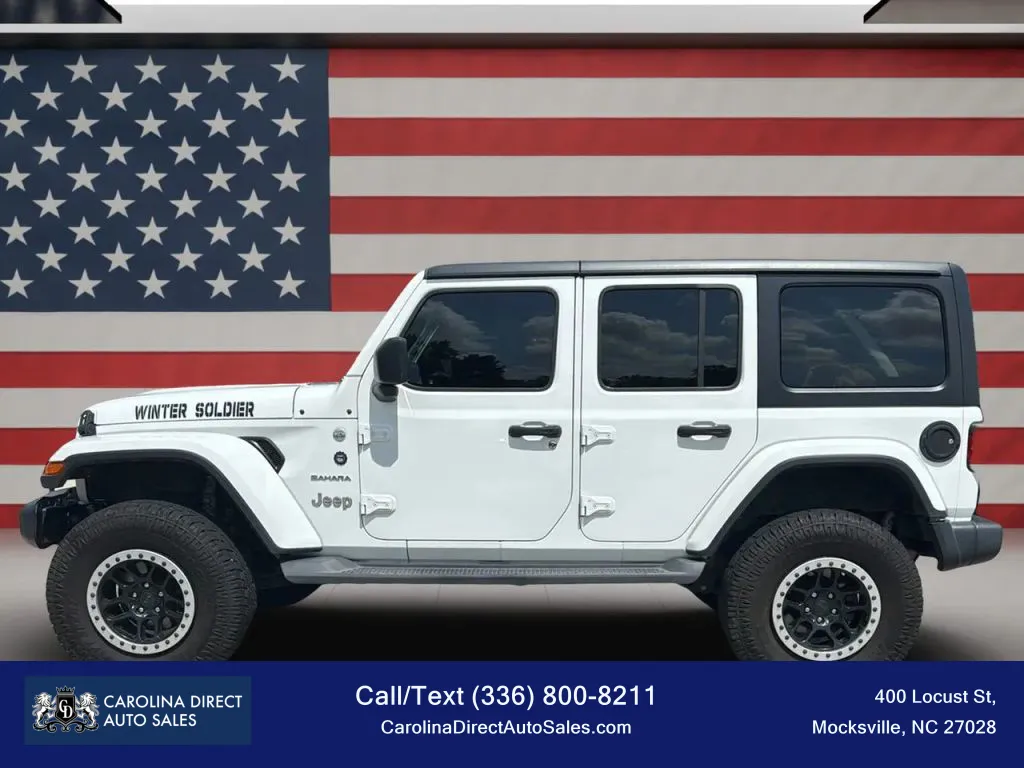 2018 Jeep Wrangler Unlimited All New Sahara Sport Utility 4D for sale in Mocksville, NC