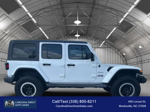 More photos of 2018 Jeep Wrangler Unlimited All New Sahara Sport Utility 4D at Carolina Direct Auto Sales, NC