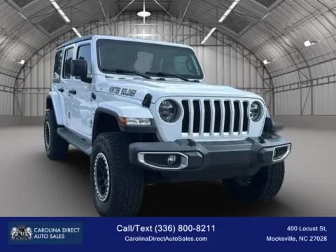 Another view of 2018 Jeep Wrangler Unlimited All New Sahara Sport Utility 4D for sale in Mocksville, NC at Carolina Direct Auto Sales