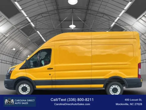 Yellow 2021 Ford Transit 250 Cargo Van High Roof Van 3D for sale in Mocksville, NC
