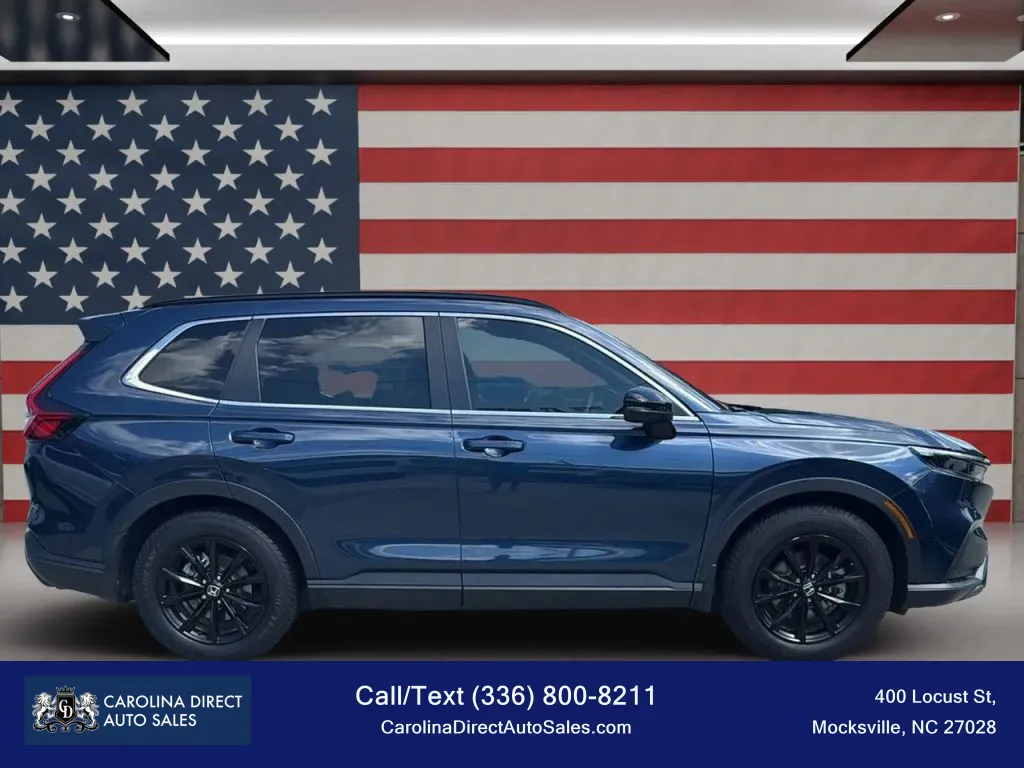 Blue 2024 Honda CR-V Hybrid Sport L Sport Utility 4D for sale in Mocksville, NC