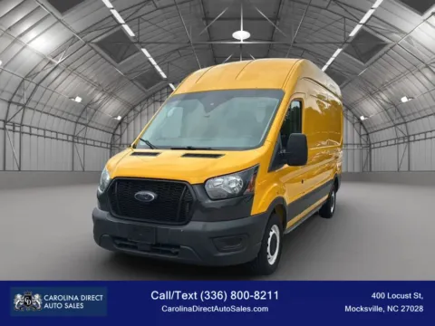 Yellow 2021 Ford Transit 250 Cargo Van High Roof Van 3D for sale in Mocksville, NC