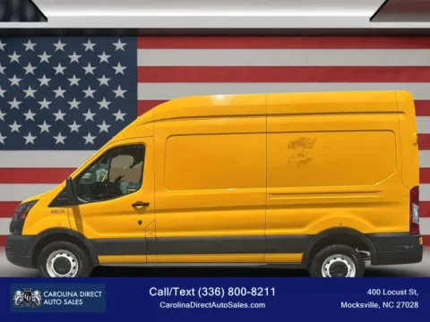 Yellow 2021 Ford Transit 250 Cargo Van High Roof Van 3D for sale in Mocksville, NC