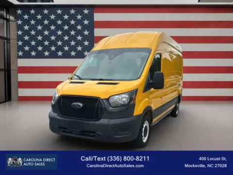 Yellow 2021 Ford Transit 250 Cargo Van High Roof Van 3D for sale in Mocksville, NC