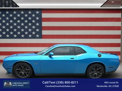 Blue 2018 Dodge Challenger R/T Scat Pack Coupe 2D for sale in Mocksville, NC
