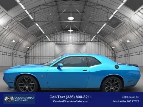 Blue 2018 Dodge Challenger R/T Scat Pack Coupe 2D for sale in Mocksville, NC