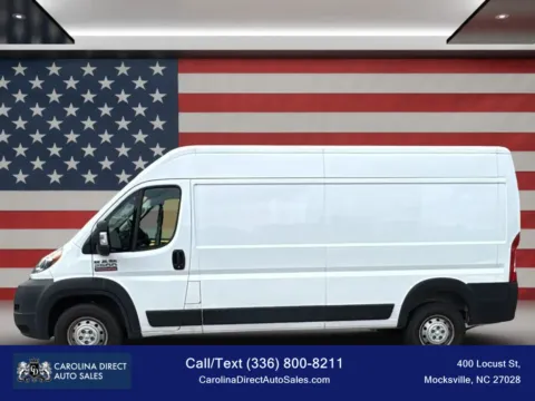 White 2022 Ram ProMaster Cargo Van 2500 High Roof Van 3D for sale in Mocksville, NC