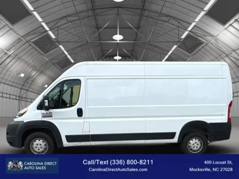 White 2022 Ram ProMaster Cargo Van 2500 High Roof Van 3D for sale in Mocksville, NC