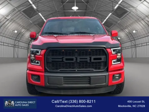 Photos of 2015 Ford F-150 SuperCrew Cab Lariat Pickup 4D 5 1/2 ft for sale in Mocksville, NC at Carolina Direct Auto Sales