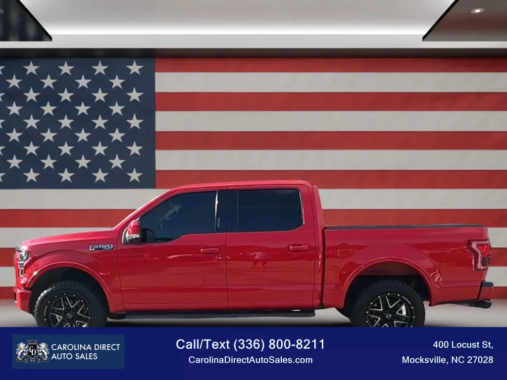 2015 Ford F-150 SuperCrew Cab Lariat Pickup 4D 5 1/2 ft for sale in Mocksville, NC