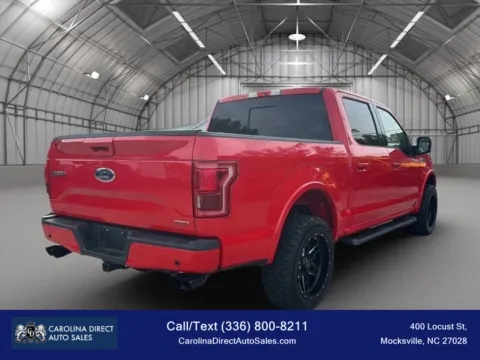 More photos of 2015 Ford F-150 SuperCrew Cab Lariat Pickup 4D 5 1/2 ft at Carolina Direct Auto Sales, NC