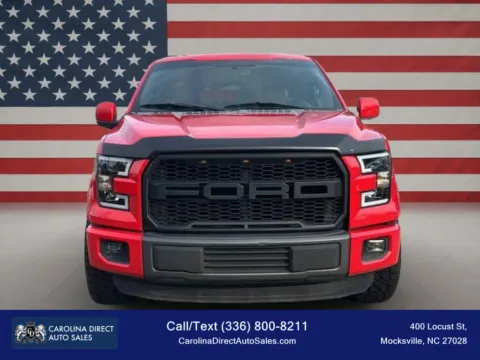 Photos of 2015 Ford F-150 SuperCrew Cab Lariat Pickup 4D 5 1/2 ft for sale in Mocksville, NC at Carolina Direct Auto Sales