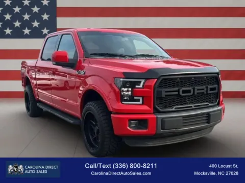 Another view of 2015 Ford F-150 SuperCrew Cab Lariat Pickup 4D 5 1/2 ft for sale in Mocksville, NC at Carolina Direct Auto Sales