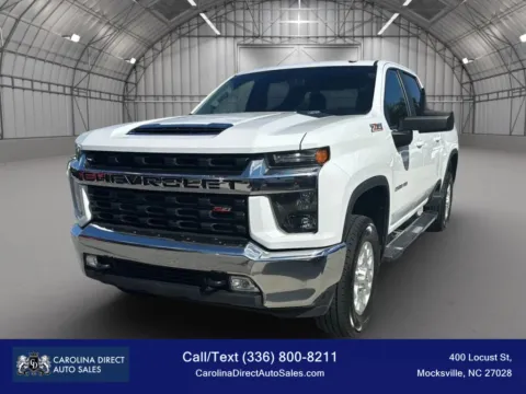 White 2023 Chevrolet Silverado 2500 HD Crew Cab LT Pickup 4D 6 1/2 ft for sale in Mocksville, NC
