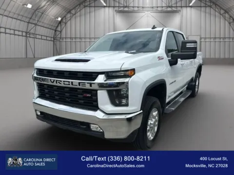 White 2023 Chevrolet Silverado 2500 HD Crew Cab LT Pickup 4D 6 1/2 ft for sale in Mocksville, NC