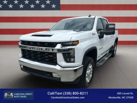 White 2023 Chevrolet Silverado 2500 HD Crew Cab LT Pickup 4D 6 1/2 ft for sale in Mocksville, NC