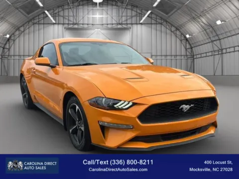 Another view of 2018 Ford Mustang EcoBoost Coupe 2D for sale in Mocksville, NC at Carolina Direct Auto Sales
