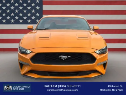 Photos of 2018 Ford Mustang EcoBoost Coupe 2D for sale in Mocksville, NC at Carolina Direct Auto Sales