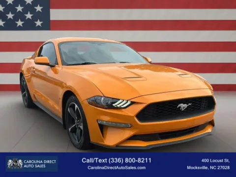 Another view of 2018 Ford Mustang EcoBoost Coupe 2D for sale in Mocksville, NC at Carolina Direct Auto Sales