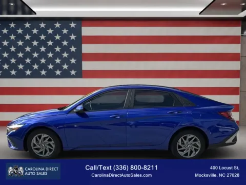 Blue 2024 Hyundai Elantra SEL Sedan 4D for sale in Mocksville, NC